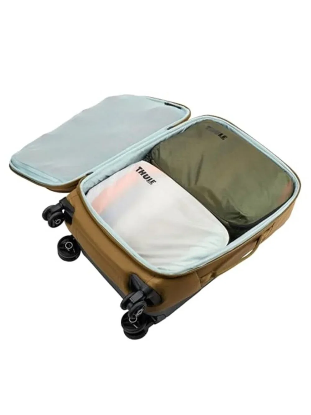 Travel Packing Cubes Set Organizer Carry On Luggage Divider Clean Dirty Bags